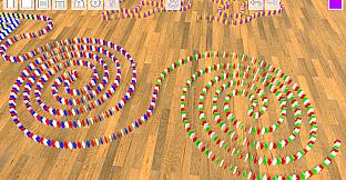 Domino Effect: Build and Topple