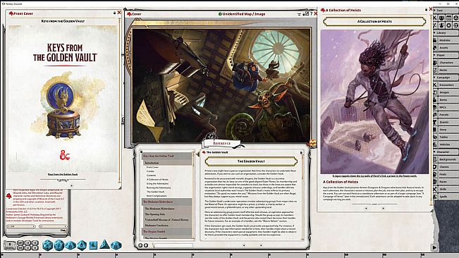 Fantasy Grounds - D&D Keys from the Golden Vault