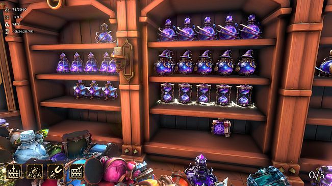 Sort the Magic Potions: Tidy Up and Shelve