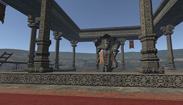 VR historical journey to the Buddhist civilizations: VR ancient India and Asia