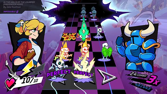 Rift of the NecroDancer: Shovel Knight - "In the Halls of the Usurper (Pridemoor Keep)" - Jake Kaufman