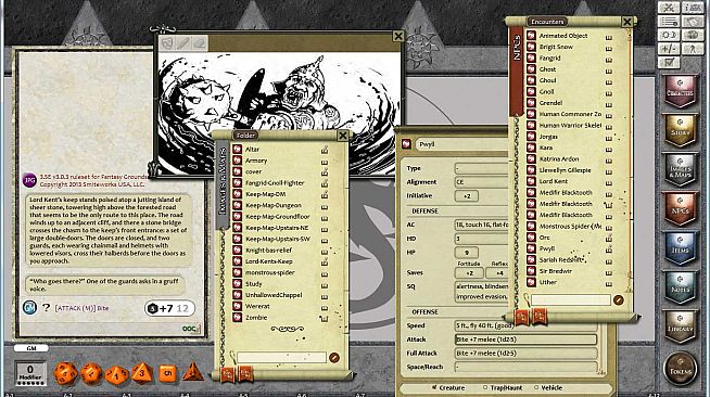 Fantasy Grounds - 3.5E/PFRPG: Gambler's Quest - 1 on 1