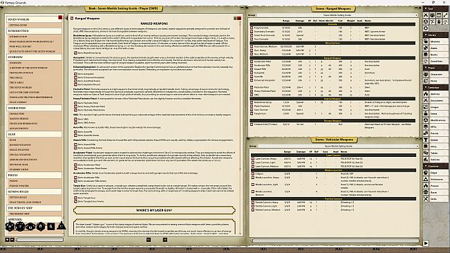 Fantasy Grounds - Seven Worlds Setting Guide