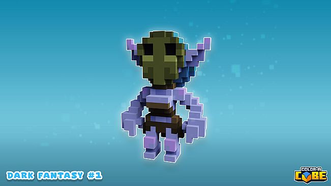 Color a Cube - Dark Fantasy #1