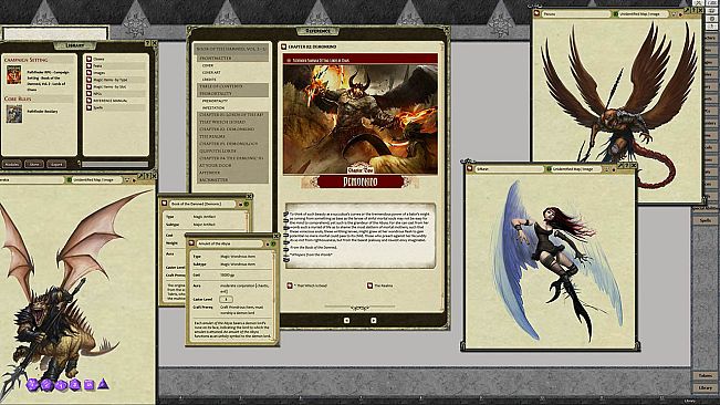 Fantasy Grounds - Pathfinder RPG - Campaign Setting: Book of the Damned—Volume 2: Lords of Chaos