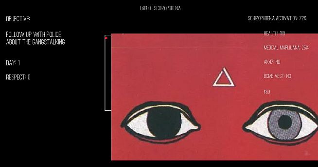 Blind and Schizophrenic