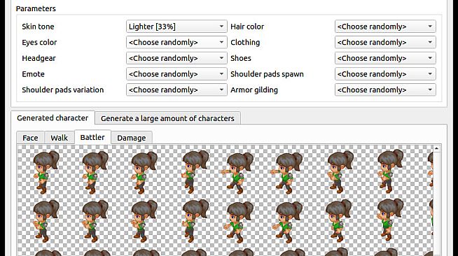 Game Character Hub PE: 2D Customizable Character - Female