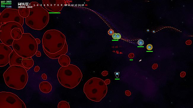 Asteroids ++ | Red Moons