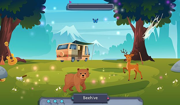 Searching for objects in the forest