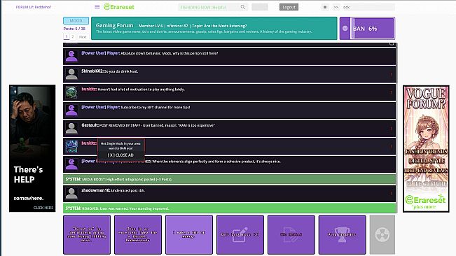 Erareset: Rogue Forum