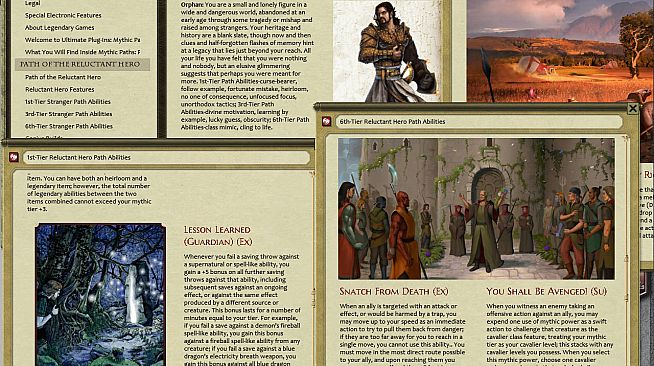 Fantasy Grounds - Path of the Reluctant Hero (PFRPG)