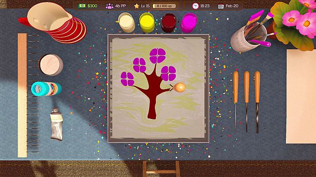 Ebru Artist Simulator