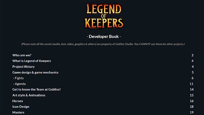 Legend of Keepers - Supporter Pack
