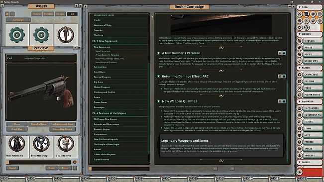 Fantasy Grounds - Fallout: The Roleplaying Game - New Vegas Setting Guide