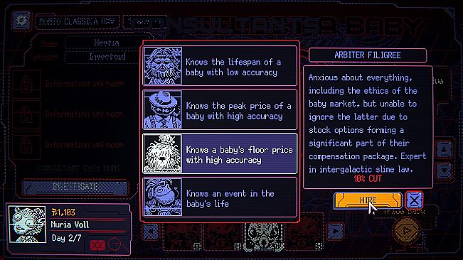 Space Warlord Baby Trading Simulator