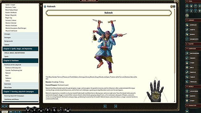 Fantasy Grounds - Labyrinth Worldbook