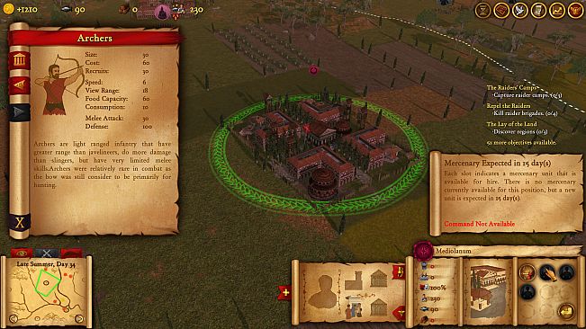 Hegemony Rome: The Rise of Caesar - Mercenaries Pack