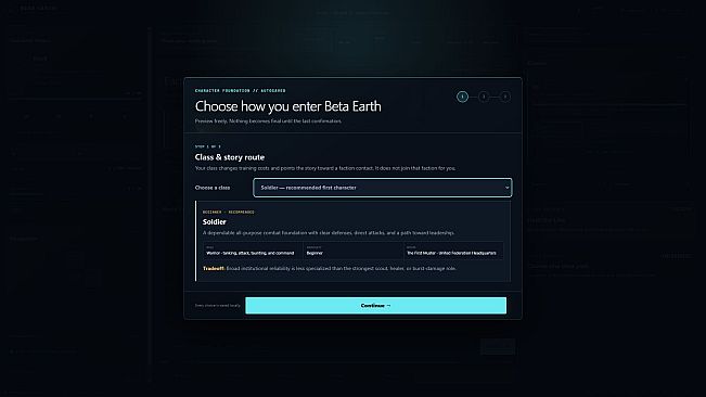 Beta Earth: Sovereignty Next