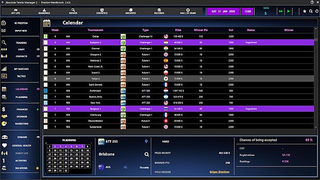 Absolute Tennis Manager 2