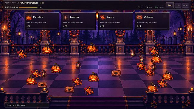 Halloween Tidy Up