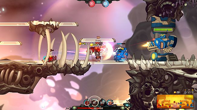 Awesomenauts Character - Jimmy and the LUX5000