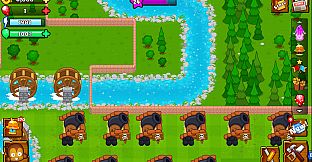 Bloons Monkey City - Brick City Walls