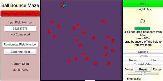 Ball Bounce Maze