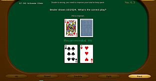 Classic Blackjack — Blackjack Trainer: Initial Deal