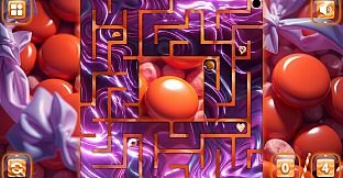 Sweetie Candy Maze: Orange