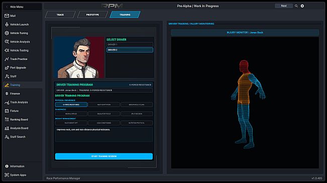 Race Performance Manager