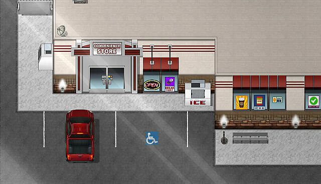 RPG Maker MV - KR Transportation Station - Cars Trucks and Gas Tileset