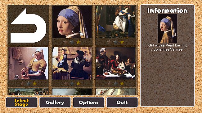 Jigsaw Masterpieces : Masterpieces of World - Baroque -