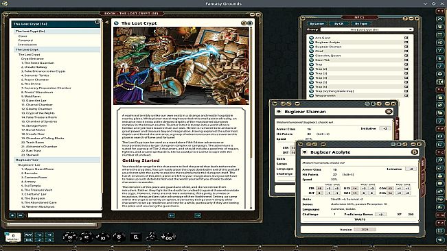 Fantasy Grounds - The Lost Crypt
