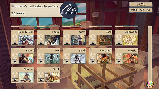 DACHstudio Puzzle Box - Illumarie's fantastic characters