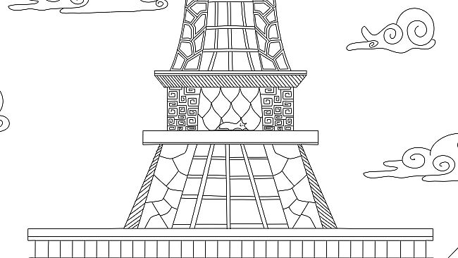 Cats Hidden in Paris