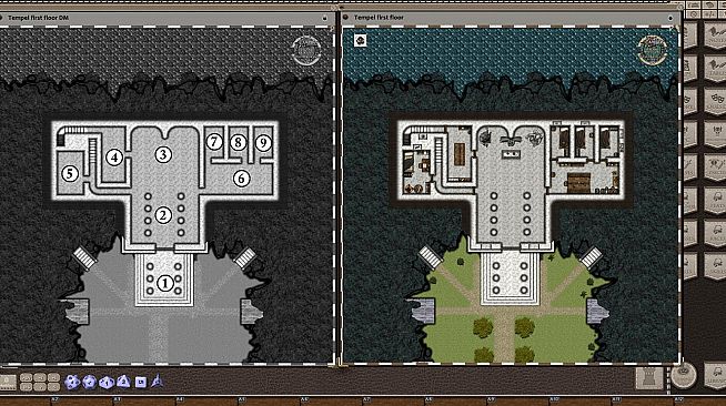 Fantasy Grounds - Island of Death (Map Pack)