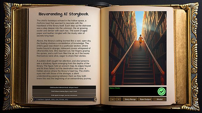 Neverending AI Storybook - HQ Image Model (Flux)