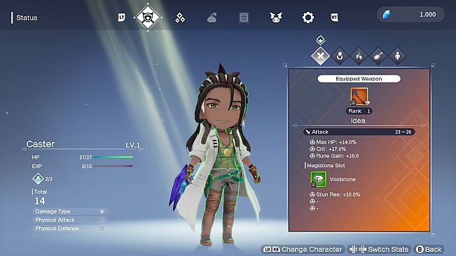 Silent Hope - Caster's Special Weapon & Voidstone Set