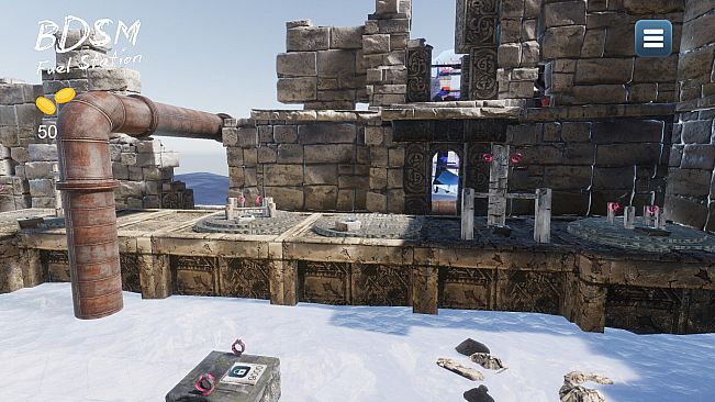 BDSM Fuel Station - interactive physics simulation