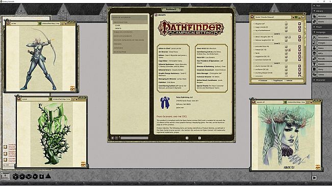 Fantasy Grounds - Pathfinder RPG - Pathfinder Companion Elves of Golarion