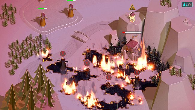 Paper Castle: Tower Defense & Firefighting
