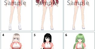RPG Maker 3D Character Converter - Gee-kun-soft character 02 nurse