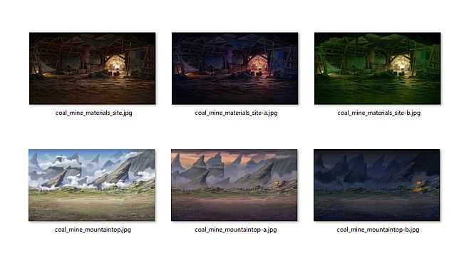 SRPG Studio Coal Mine Background