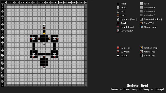 001 Game Creator - 3D Step Dungeon Maze Kit