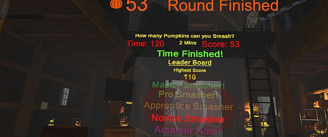Halloween Pumpkin Smasher VR