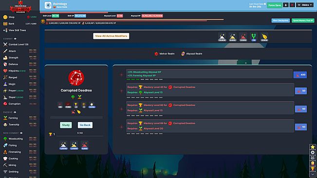 Melvor Idle: Into the Abyss