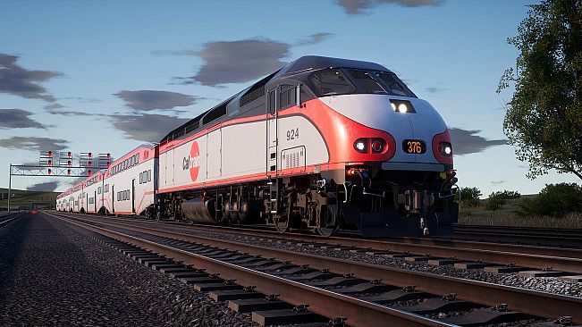 Train Sim World 4 Compatible: Caltrain MP36PH-3C Baby Bullet Loco Add-On