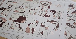 Cats Organized Neatly - Paper Edition