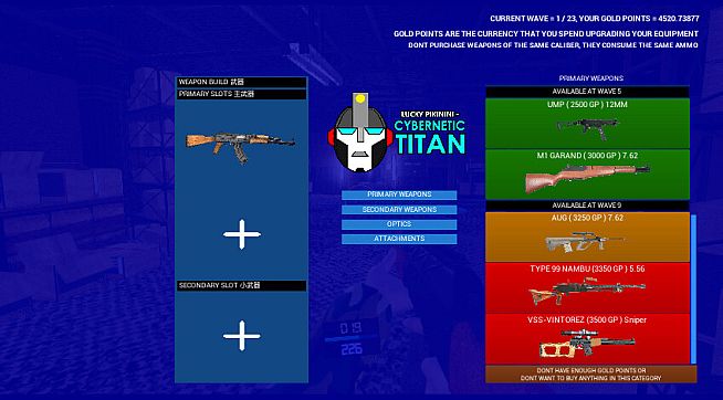 Lucky Pikinini - Cybernetic Titan