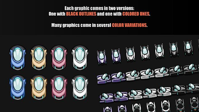 RPG Maker MZ - Futuristic Vehicles